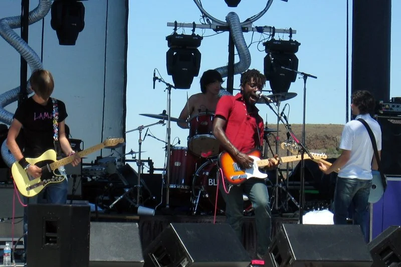 2005年Sasquatch Music FestivalでのBloc Partyの資料写真